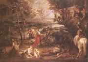 Landscape with St George (mk25) Peter Paul Rubens